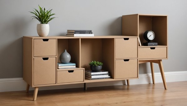 Transform your space with chic and eco-friendly cardboard furniture